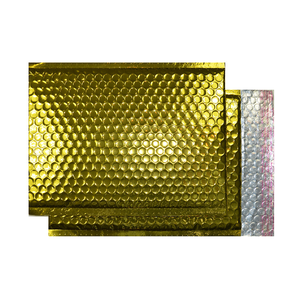 C3 Metallic Gold Padded Bubble Envelopes (Qty 50) 320mm x 450mm