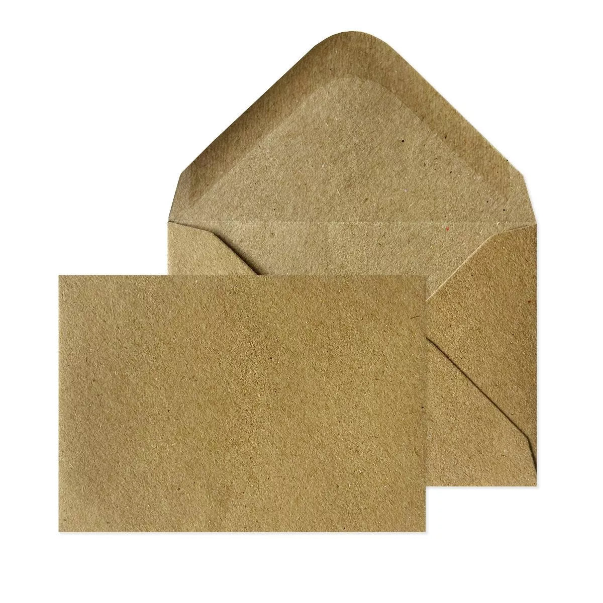 70mm x 100mm Mini Banker Invitation Gummed Manilla 90gsm Envelopes (Qt ...